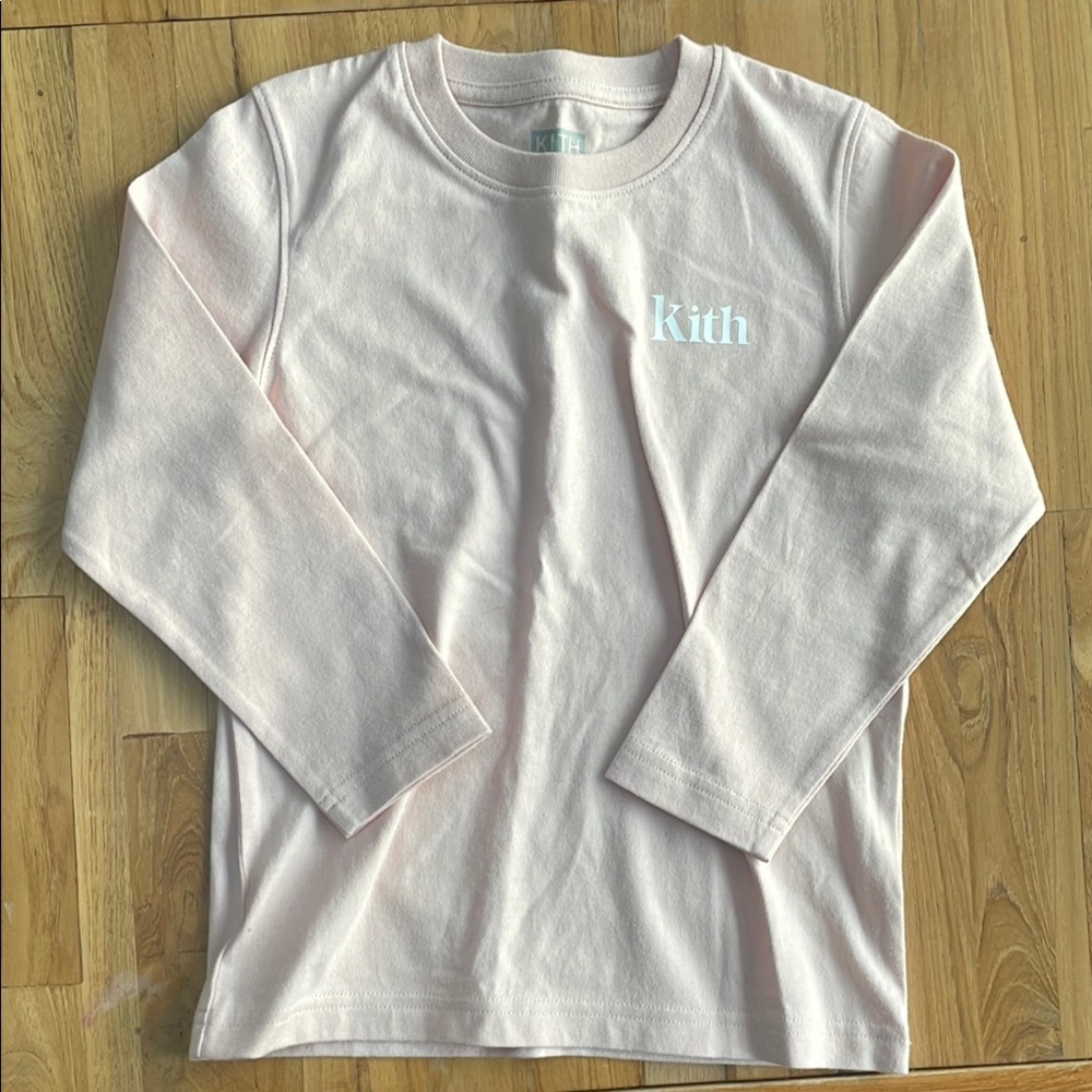 Kith Kids Pink Long Sleeve Shirt